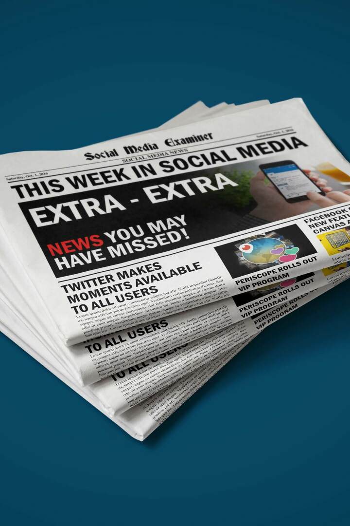 Twitter-hetket kertovat tarinankerrontaominaisuuden kaikille: Tällä viikolla sosiaalisessa mediassa: sosiaalisen median tutkija