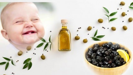 Oliivien valmistaminen vähän suolaa vauvoille! Missä kuukaudessa oliiveja tulisi antaa vauvoille?