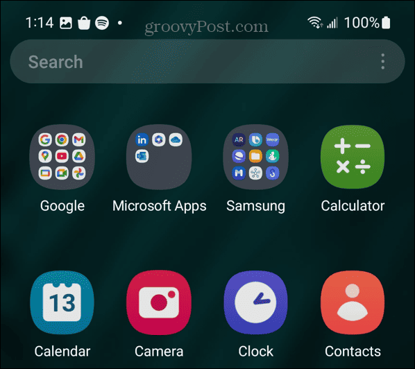 Android-sovelluslaatikko