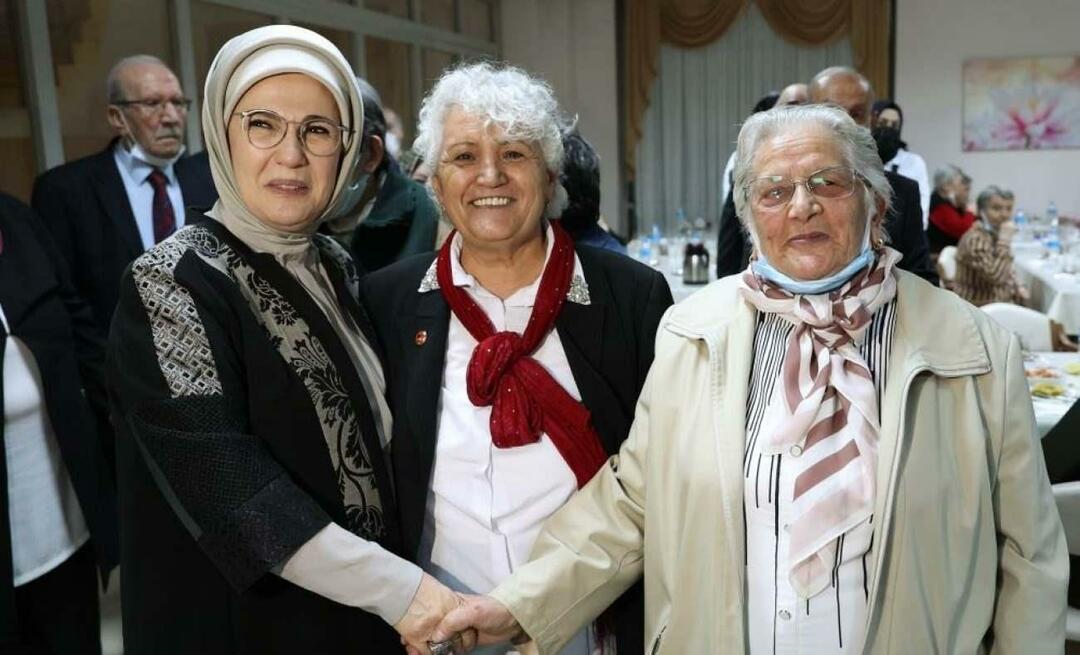 Emine Erdogan juhli maailman vanhusten päivää!