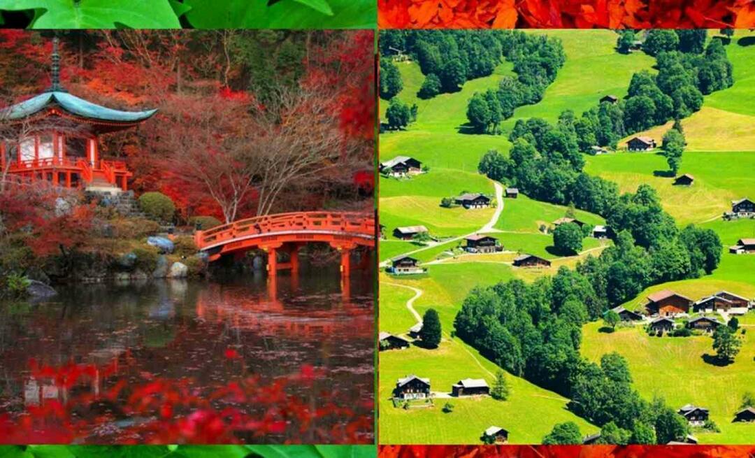 Missä maissa kannattaa vierailla syksyllä? Missä on paikkoja mennä ulkomaille syksyllä?