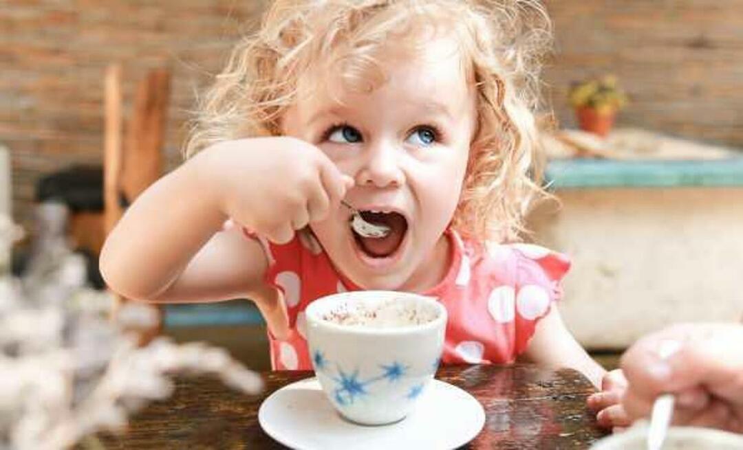 Pitäisikö lasten juoda turkkilaista kahvia? Minkä ikäisille kahvi sopii?