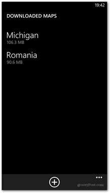 Windows Phone 8 saatavilla olevat kartat