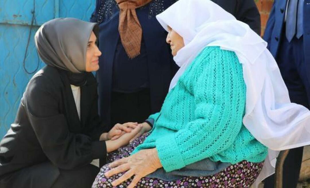 Kuvernööri Yiğitbaşı täytti 96-vuotiaan Kezban-tädin suurimman toiveen