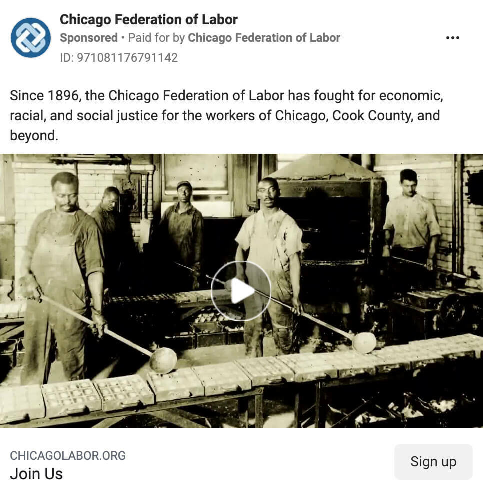 mitä-tapahtuu-kun-facebook-mainoksesi-kopiosi-käyttää-kiellettyjä-sanoja-ammattiliiton-jäsenyydet-focus-on-trade-history-mission-chicago-federation of-labour-example-9