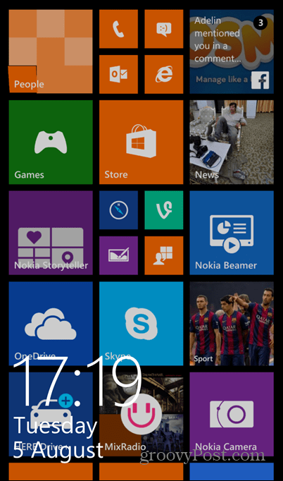 Windows Phone 8.1 -kuvakaappaus lukittuu