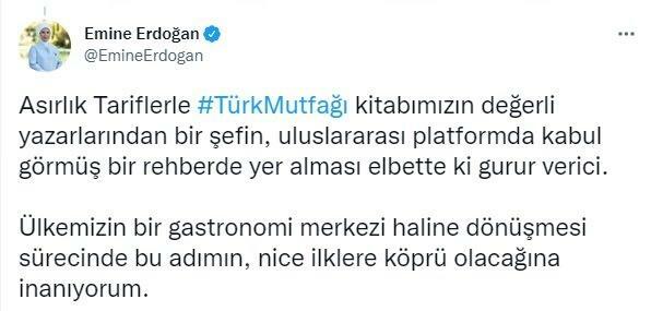 Emine Erdogan turkkilaista ruokaa ikivanhoilla resepteillä