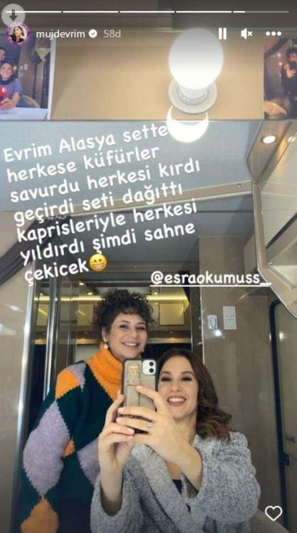 Evrim Alasya Instagram-postaus