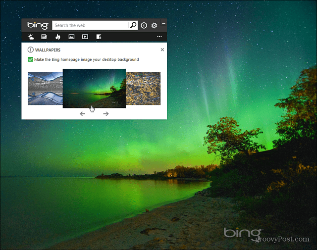 Bing Desktop saa rivinhaun dokumenteista ja muusta