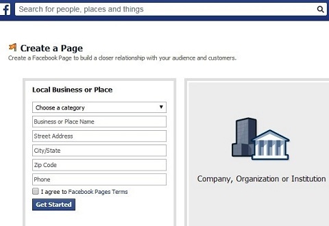 facebook-yrityssivun luominen