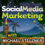 Sosiaalisen median markkinointipodcast auttaa Mikea luomaan suhteita vaikuttajiin.