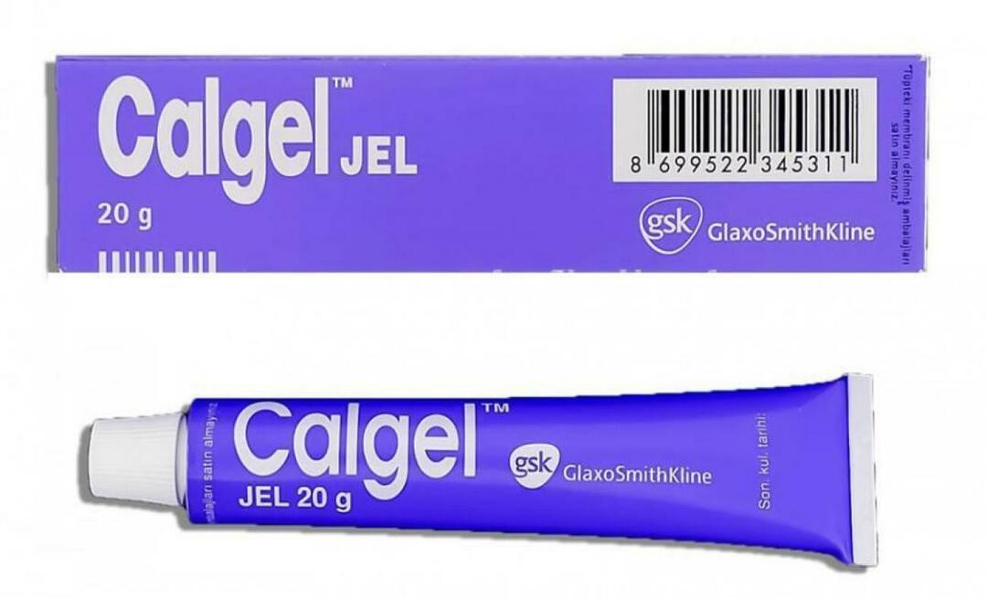Mitä Calgel Gel tekee ja mikä on hinta? Calgel-voiteen käyttö!
