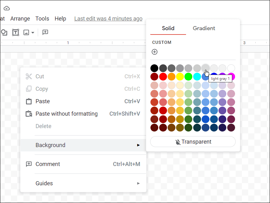 valitse kortin väri kuinka tehdä kortteja google docsissa