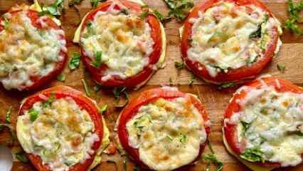 Kuinka tehdä tomaatteja uunissa juustolla? Helppo resepti tomaateilla