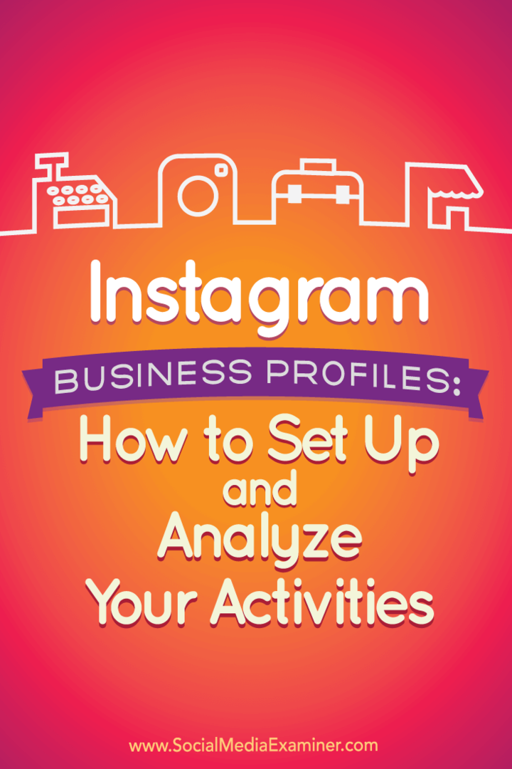 Vinkkejä uusien Instagram-yritysprofiilien määrittämiseen ja analysointiin.