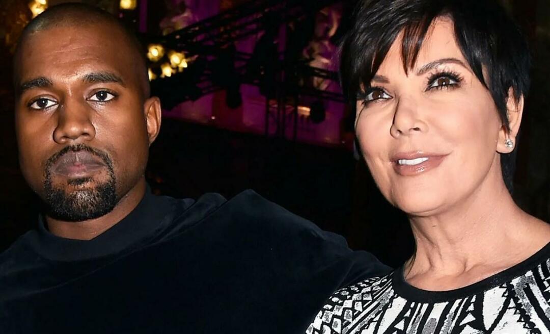 Kanye West ei voi unohtaa Kim Kardashiania! Hän teki anoppilleen profiilikuvansa rauhan saamiseksi.