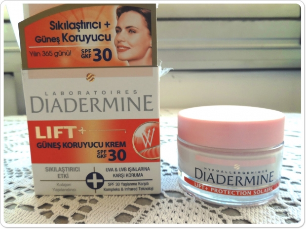 Mikä on Diadermine Lift + Sunscreen Spf 30 -voide?