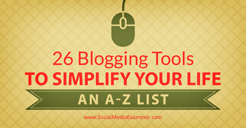 26 blogityökalua