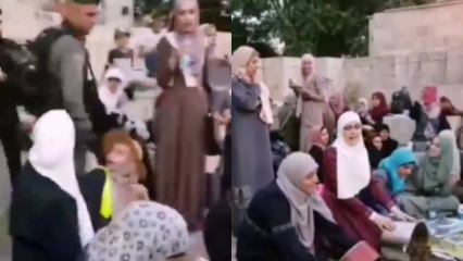Palestiinan naiset, jotka reagoivat pelottomasti miehittävään Israeliin!