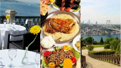 Istanbulin Anatolian puolen iftar-paikat
