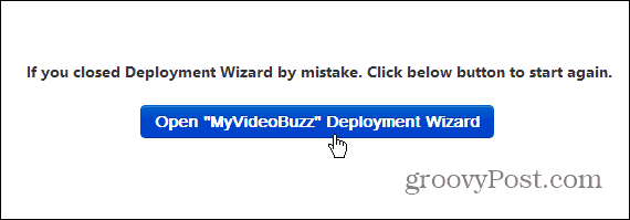 MyVideoBuzz-ohjattu toiminto