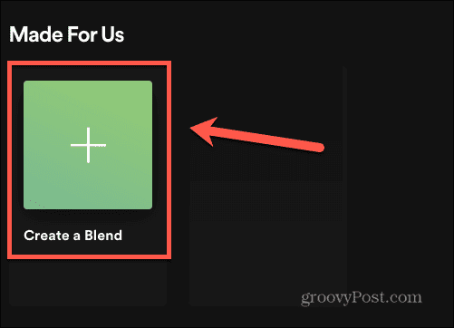 spotify luo sekoitus