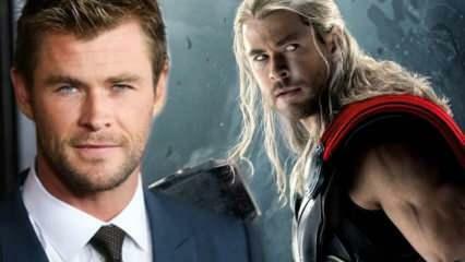 Katso mitä Chris Hemsworth tekee tullakseen Thoriksi!
