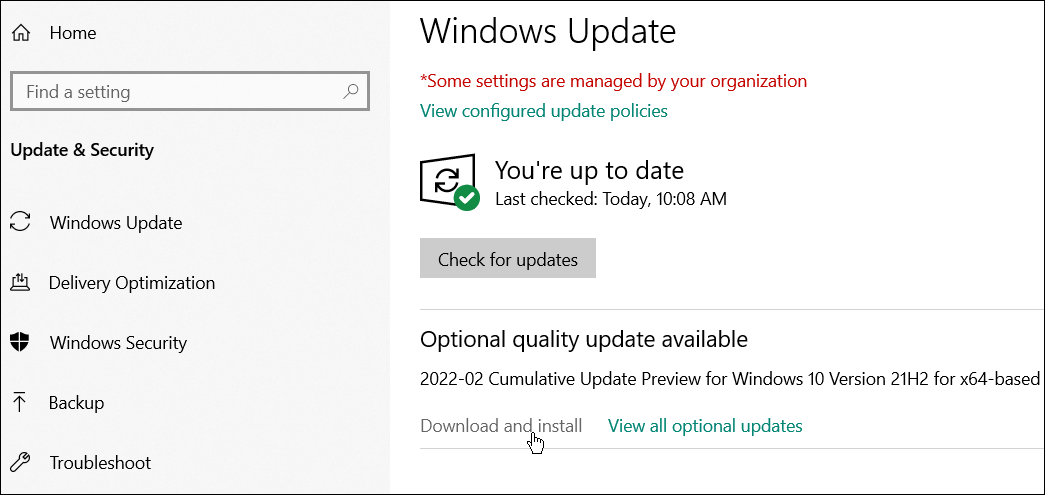 Windows-päivitys korjaa Windowsin tehtäväpalkin koko näytön tilassa