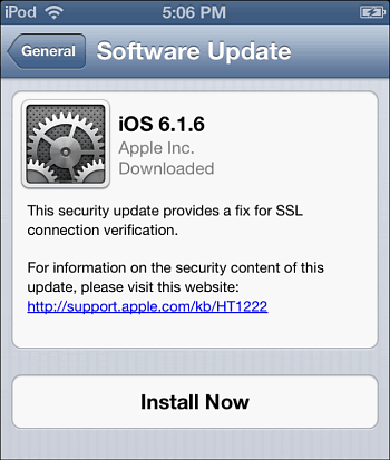 Oletko päivittänyt iPhonesi ja iPadisi vielä? IOS 7.0.6