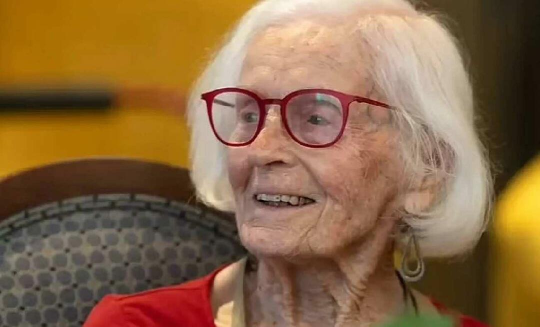 102-vuotias nainen antoi pitkän ja terveen elämän salaisuuden! Katso mitä hän sanoo