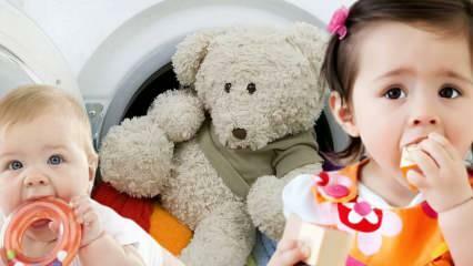 Kuinka puhdistaa vauvan lelut? Kuinka pestä lelut? 