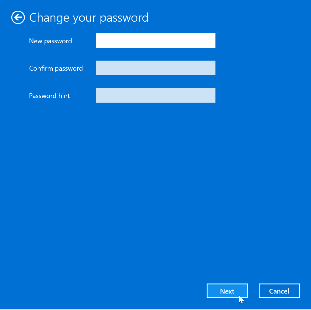 Poista salasanasi Windows 11:ssä