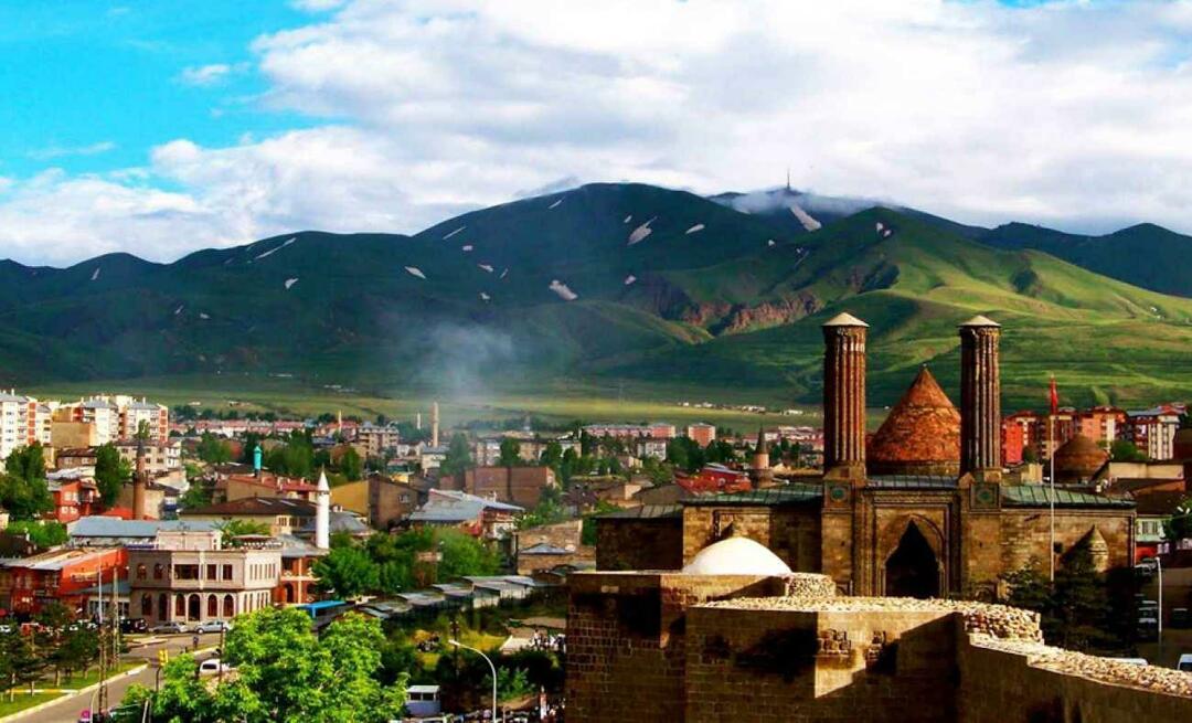Missä Erzurum on? Mitkä paikat ovat näkemisen arvoisia kohteessa Erzurum? Kuinka päästä Erzurumiin?