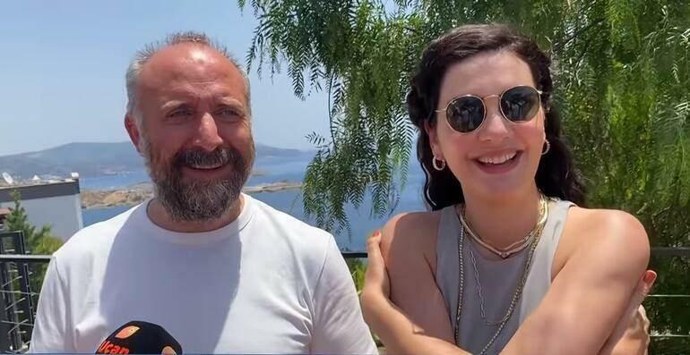 Bergüzar Korel ja hänen miehensä Halit Ergenç ovat lomalla Bodrumissa