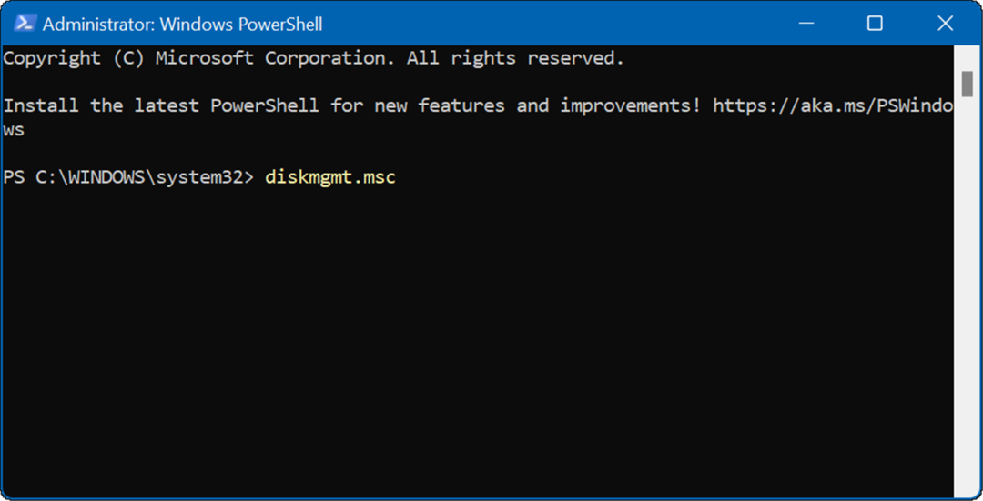 diskmgmt_msc avaa levynhallinta Windows 11:ssä