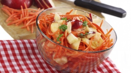 Porkkana salaatti resepti, joka laihtua nopeasti