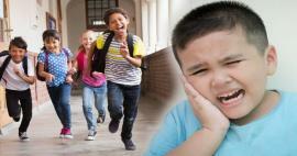 Asiantuntijat varoittivat: Lasten myöhästyminen koulusta ja kotitehtävien kiire on mätää hampaita!