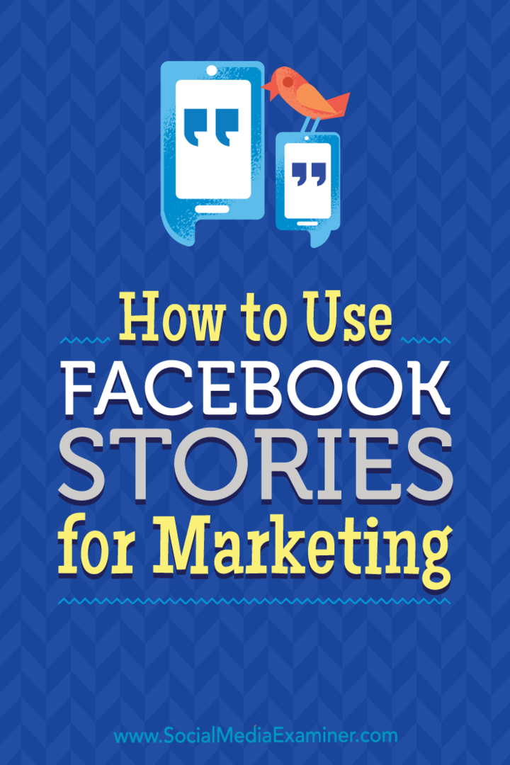 Julia Bramble käyttää Facebook-tarinoita markkinointiin sosiaalisen median tutkijalla.