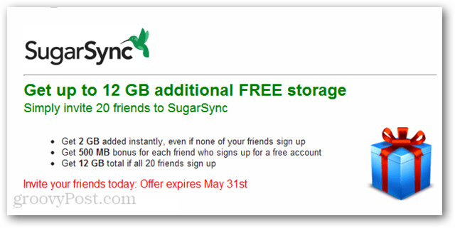 SugarSync: Hanki jopa 12 Gt ilmaista tilaa 31. toukokuuta saakka