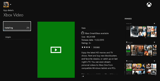 Xbox-videosovellus