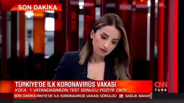 CNN Türkin toimittaja Duygu Kaya tarttui koronavirukseen!
