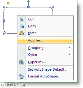 Microsoft Word 2007 Lisää teksti