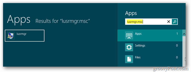 Windows 8: Ota sisäänrakennettu järjestelmänvalvojan tili käyttöön