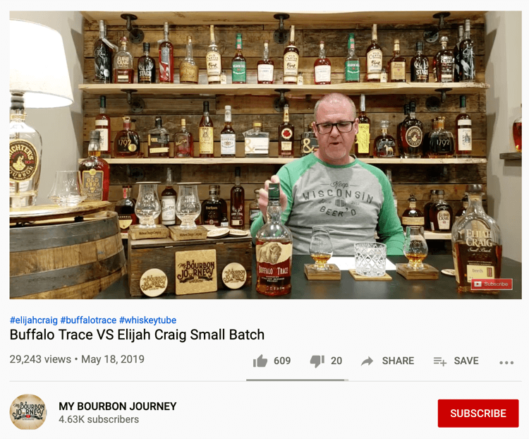 Minun Bourbon Journey -video