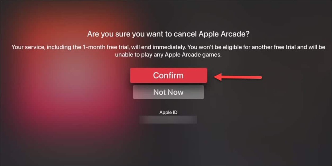 Kuinka peruuttaa Apple Arcade