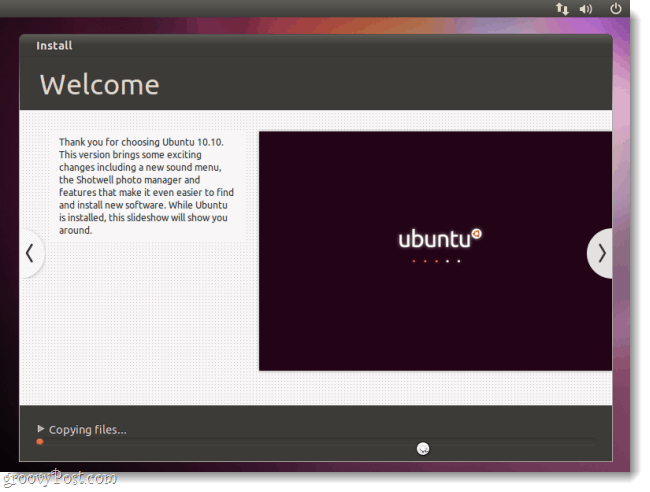 ubuntu asentaa itsensä itse