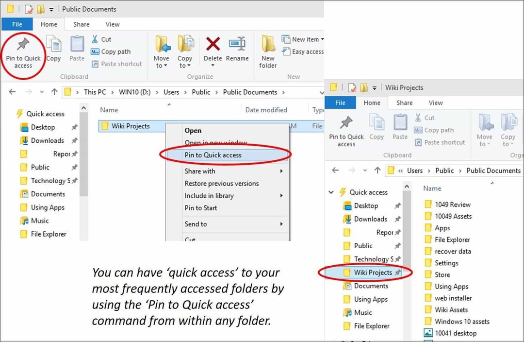 Windows 10 -vinkki: Hallitse tiedostoja ja kansioita File Explorer -sovelluksella