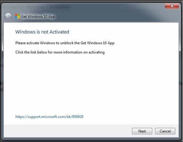 Windows 7 -aktivointi