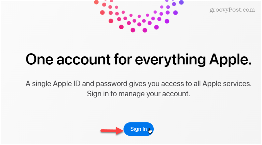 Kirjaudu sisään Apple-tilillesi salasanalla 