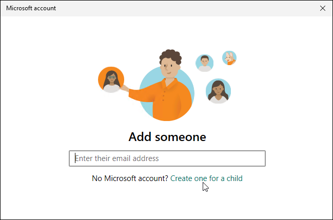 luo tili lapselle määritä lapsilukko Windows 11:ssä
